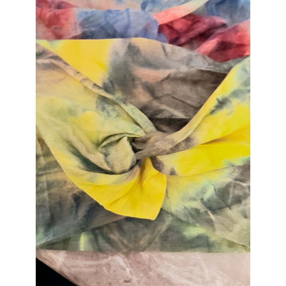 Tobeffect 4 Pack Wide Headbands Tie Dye Yoga Hair Band Multi Color - Picture 2 of 5